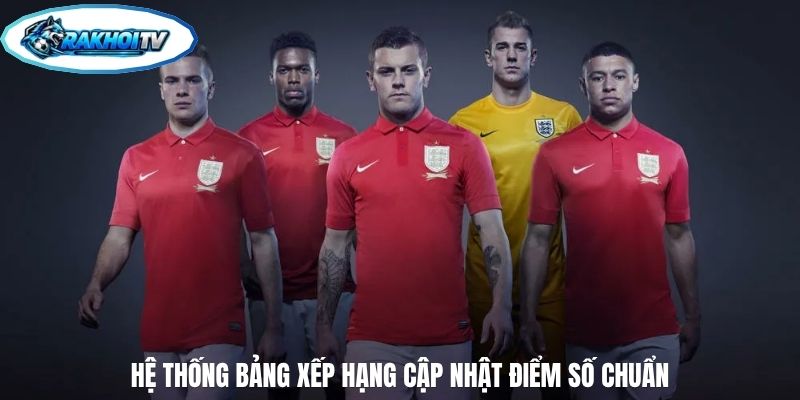 Hệ thống bảng xếp hạng cập nhật điểm số chuẩn